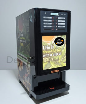4 Flavours or 4 Options Tea / Chai Machine