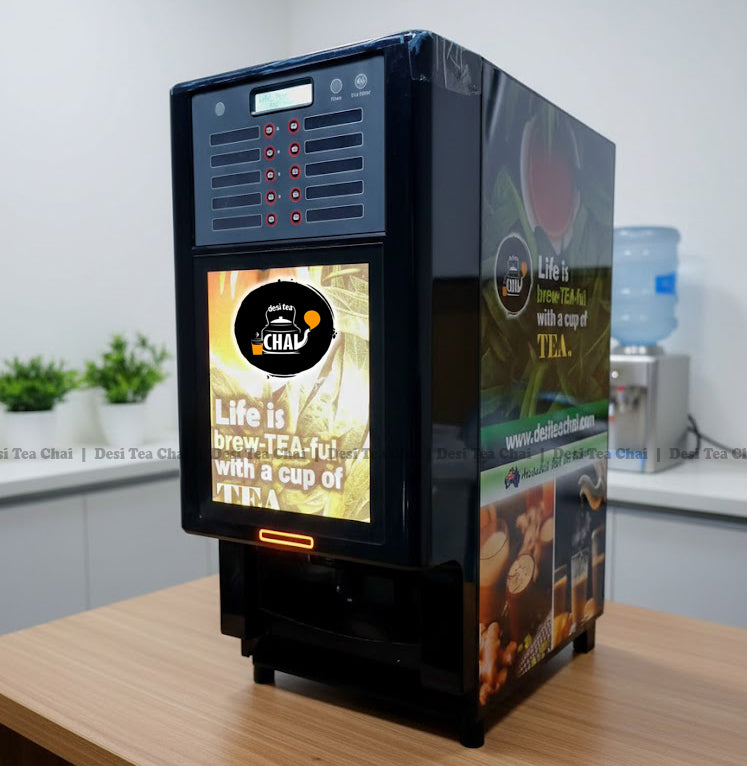 4 Flavours or 4 Options Tea / Chai Machine
