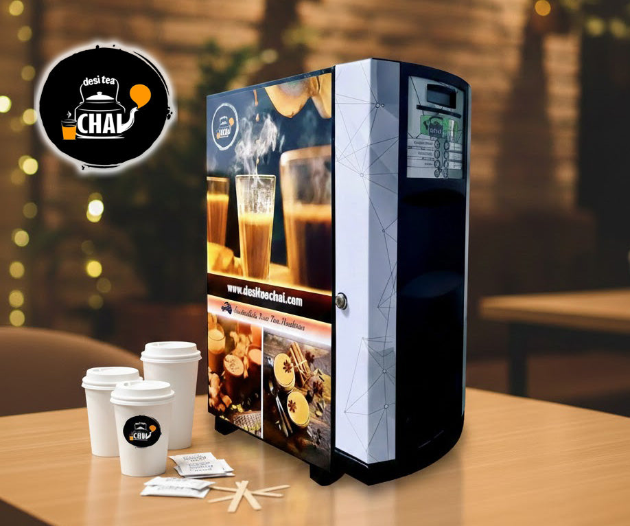 3 Flavours or 3 Options Tea / Chai Machine